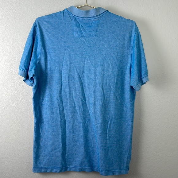Banana Republic Factory Blue Heathered Polo - Picture 6 of 6